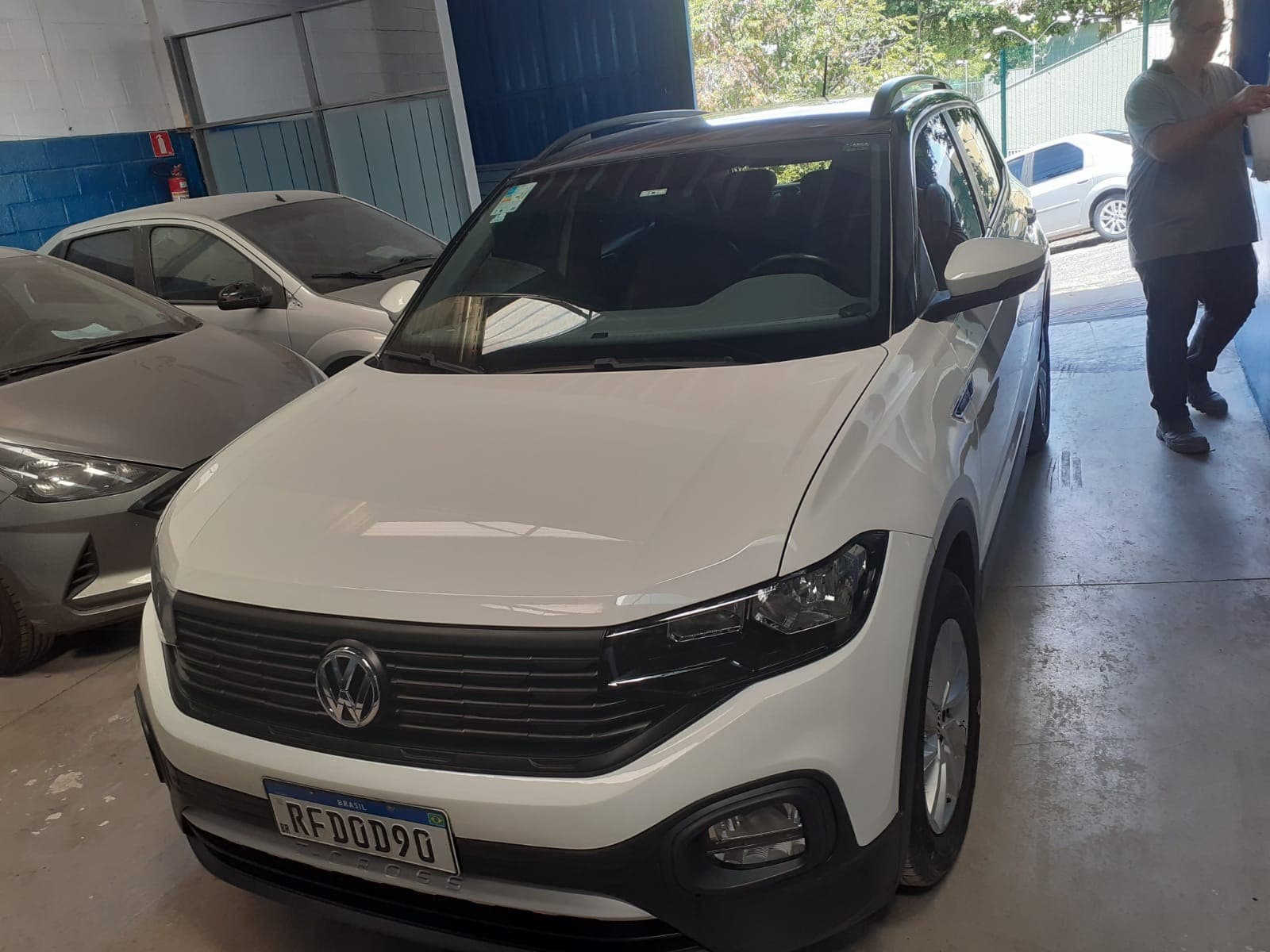 Depois — VW T-Cross — Reparo frontal completo
